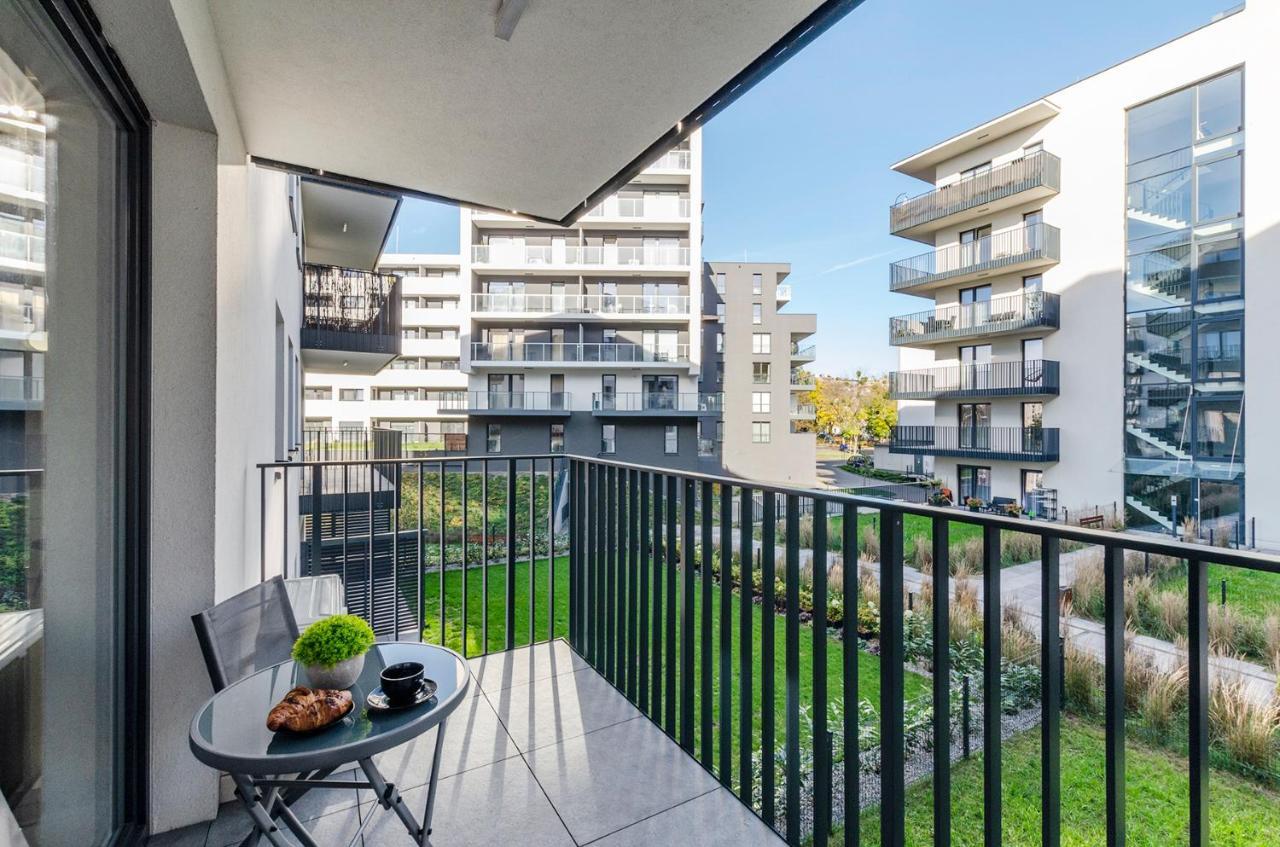 Sky Home- Blue Apartament -Manufaktura, Bezplatny Parking, Klima, Dostep Na Kod Lodž Exteriér fotografie