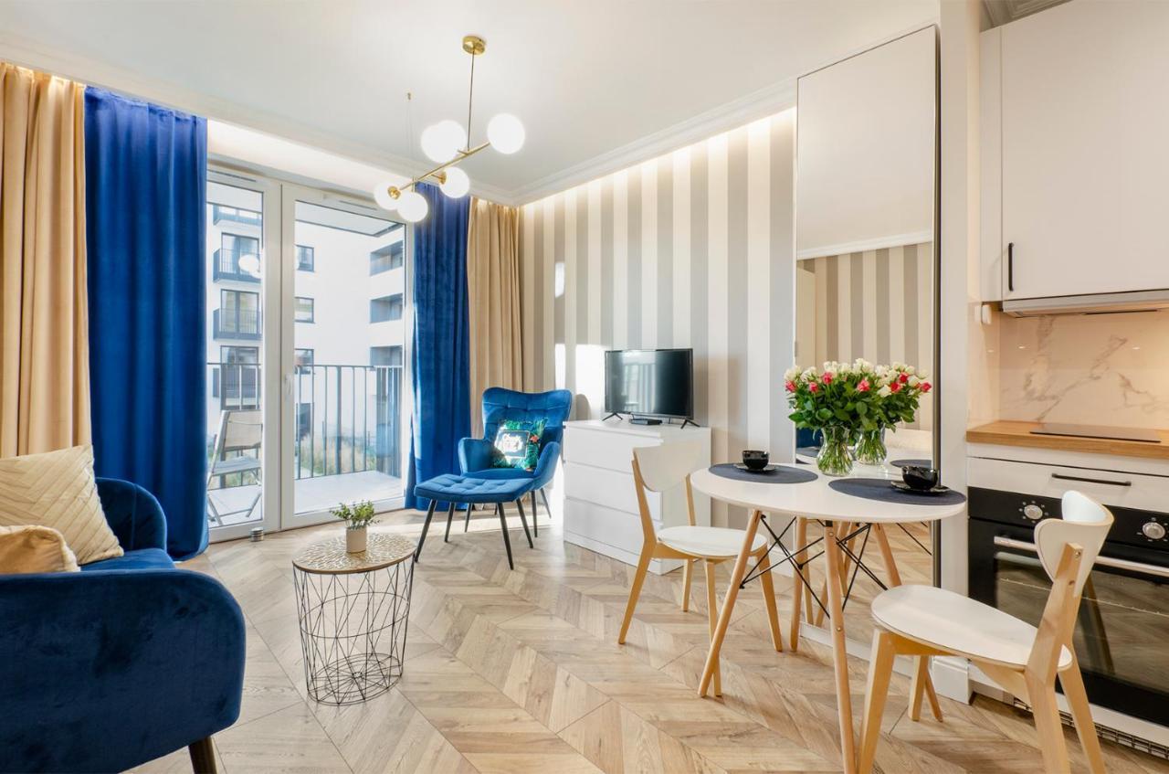 Sky Home- Blue Apartament -Manufaktura, Bezplatny Parking, Klima, Dostep Na Kod Lodž Exteriér fotografie